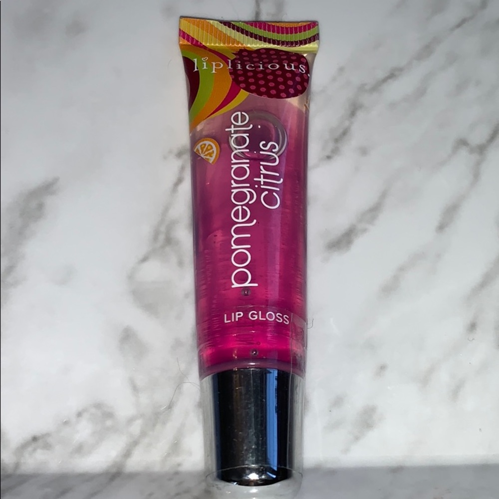 Sealed POMEGRANATE CITRUS LAVA LIPLICIOUS Lip Gloss